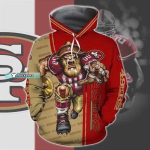 Sourdough Sam Mascot 49ers Hoodie 49ers Gift