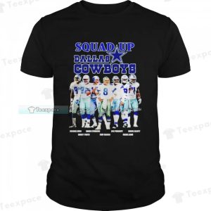 Squad Up Signatures Dallas Cowboys Unisex T Shirt 1