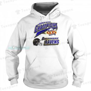 Super Bowl Champions Baltimore Ravens Hoodie 5