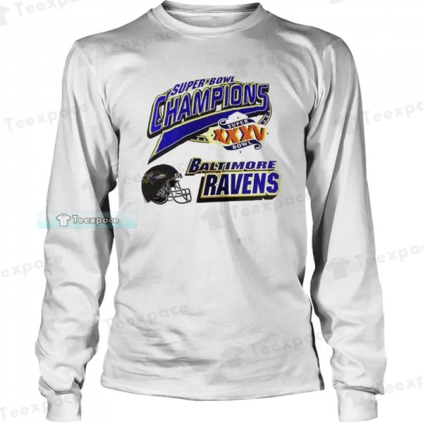 Super Bowl Champions Baltimore Ravens Shirt