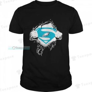 Superman Logo Philadelphia Eagles Shirt