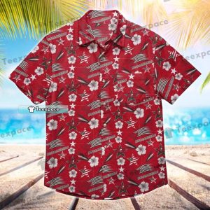Tampa Bay Buccaneers American Star Hawaiian Shirt
