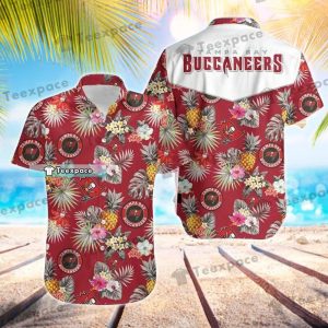 Tampa Bay Buccaneers Pineapple Aloha Hawaiian Shirt