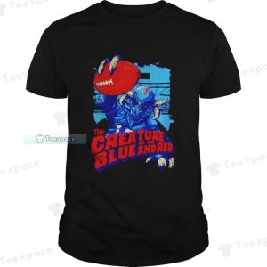 The Creature Of The Blue And Red Buffalo Bills Shirt