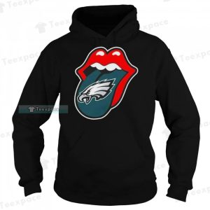 The Rolling Stones Logo Philadelphia Eagles Shirt