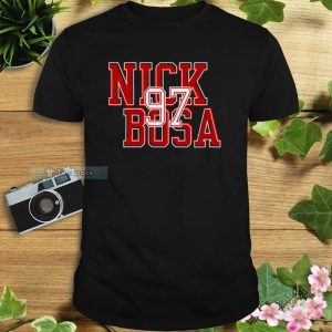 The Team Nick Bosa 97 San Francisco 49ers Shirt
