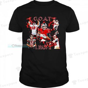 Tom Brady Goat MVP Football 2022 Buccaneers Shirt