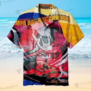 Vintage 1976 Tampa Bay Buccaneers Hawaiian Shirt 1