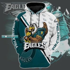 White Eagles Hoodie Eagles Gifts For Her