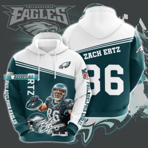 Zack Ertz Philadelphia Eagles Legend Hoodie