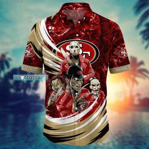 49ers Michael Myers Freddy Krueger Chucky Hawaiian Shirt