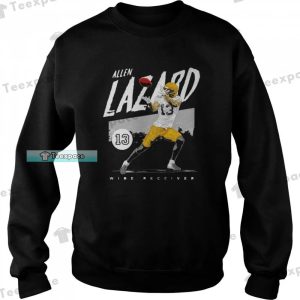 Bay Green Packers Allen Lazard 12 Receiver Sweatshirt