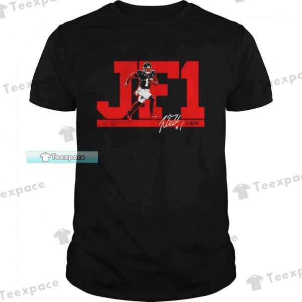 Black JF1 Justin Fields Chicago Bears Shirt