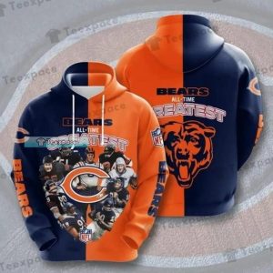 Chicago Bears All Time Greatest Hoodie