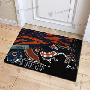 Chicago Bears American Player Football Doormat