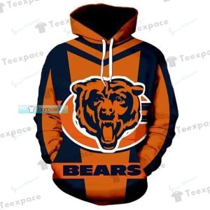 Chicago Bears Big Center Logo Hoodie