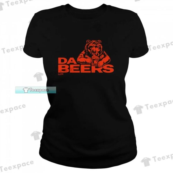 Chicago Bears Drinking Beer Shirt