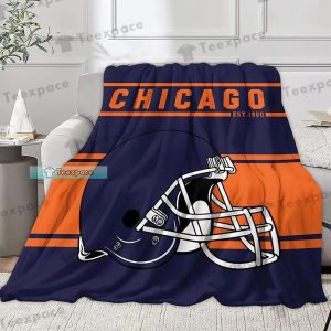 Chicago Bears Football Team ETS 1920 Throw Blanket 5