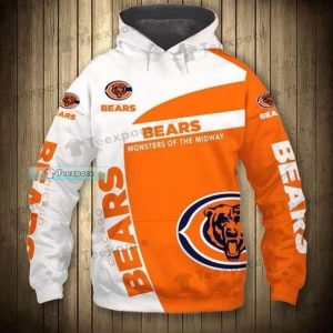 Chicago Bears Monsters Of The Midway Hoodie 1