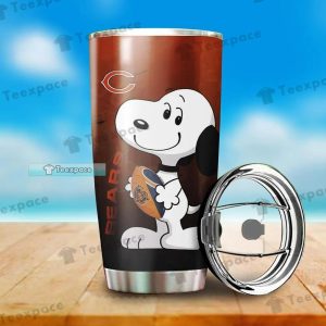 Chicago Bears Snoopy Tumbler