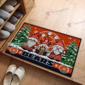 Chicago Bears Three Dwarves Christmas Doormat 3