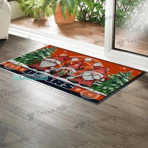 Chicago Bears Three Dwarves Christmas Doormat