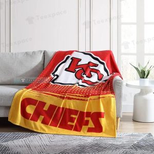 Chief Big Logo Blanket KC Chiefs Gift