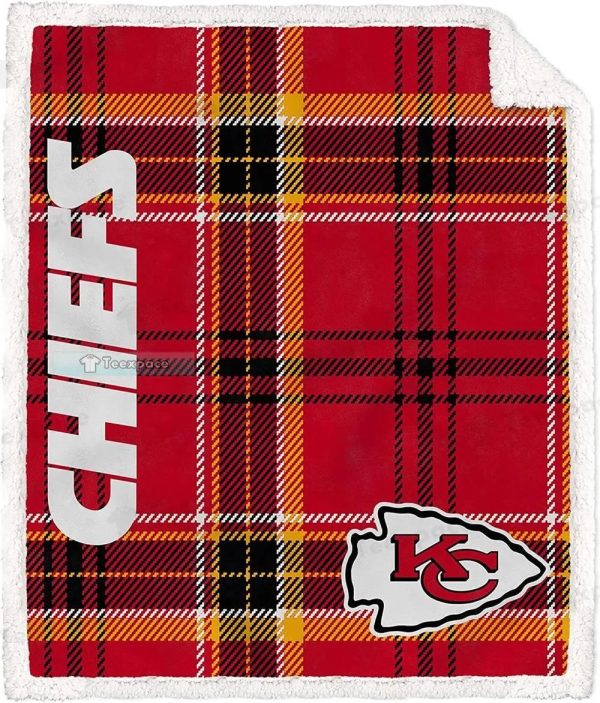 Chiefs Striped Blanket Chiefs Gift For Him