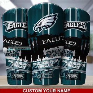 Custom Name Philadelphia Eagles Strong Tumbler Gift Idea 1