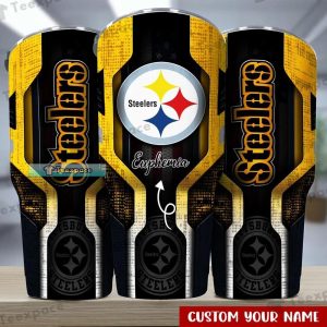 Custom Name Steelers American Sports Tumbler