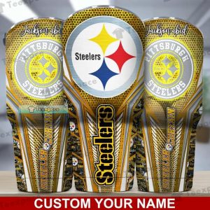 Custom Pittsburgh Steelers Curtain Tumbler