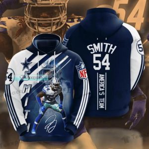 Dallas Cowboys America’s Team Jaylon Smith Signature Hoodie