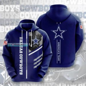 Dallas Cowboys America’s Team Salute To Service Hoodie