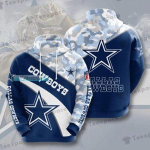 Dallas Cowboys Camoflage Meteor Hoodie