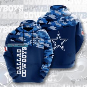 Dallas Cowboys Camoflage Pullover Hoodie
