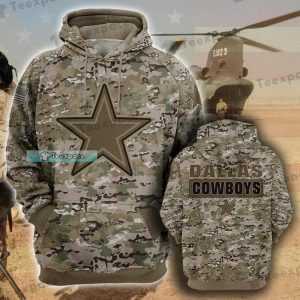 Dallas Cowboys Camoflage Star Hoodie