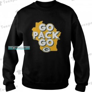 Go Pack Go Green Bay Packers Fanatics Branded Passing Touchdown Sweatshirt