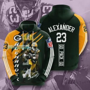 Green Bay Packers #23 Jaire Alaxander Pullover 3D Hoodie
