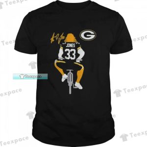 Green Bay Packers Aaron Jones Signature Graphic Shirt