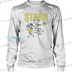 Green Bay Packers Bart Starr Signature Long Sleeve Shirt