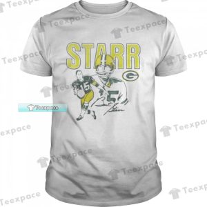 Green Bay Packers Bart Starr Signature Unisex T Shirt
