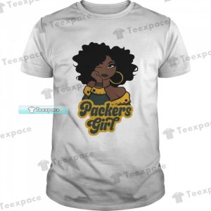 Green Bay Packers Black Cute Girl Shirt