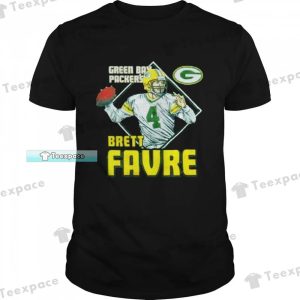 Green Bay Packers Brett Favre Retro Shirt