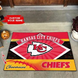 Custom Name Chiefs Doormat Gift Idea
