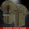 Personalized Army Chicago Bears Baseball Jersey