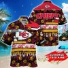 Personalized Name Kansas City Chiefs Floral Hawaiian Shirt