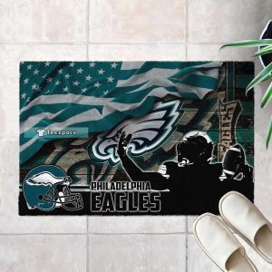 Philadelphia Eagles Doormat Eagles Nation Gift