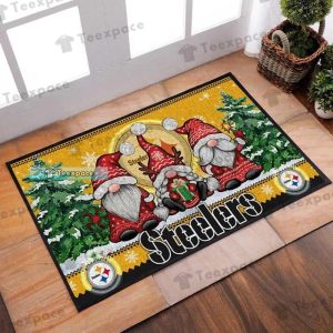 Steelers Merry Christmas Doormat