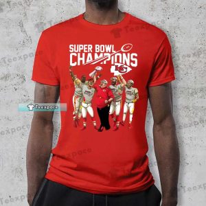 Super Bowl Champions Kansas City Chiefs Heroes Art 2023 Shirt