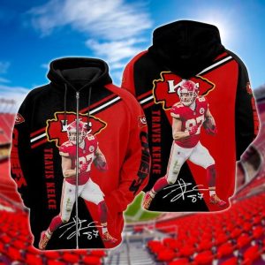 Travis Kelce Kansas City Chiefs Pullover Hoodie Kc Chiefs Gift